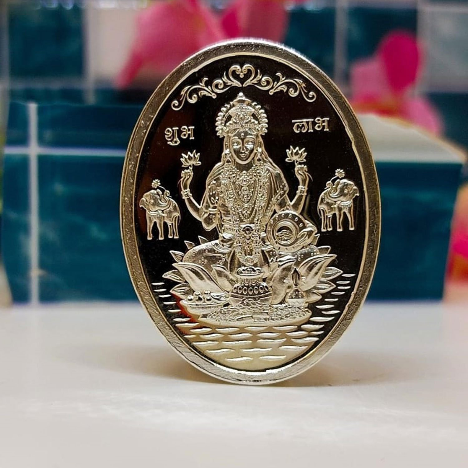 Laxmi Oval Coin