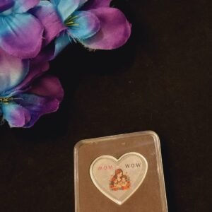 Mother's Day Heart Shape Silver Coin