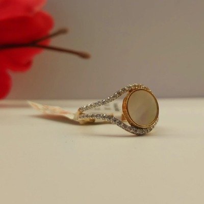 Womens Designer Golden Rings