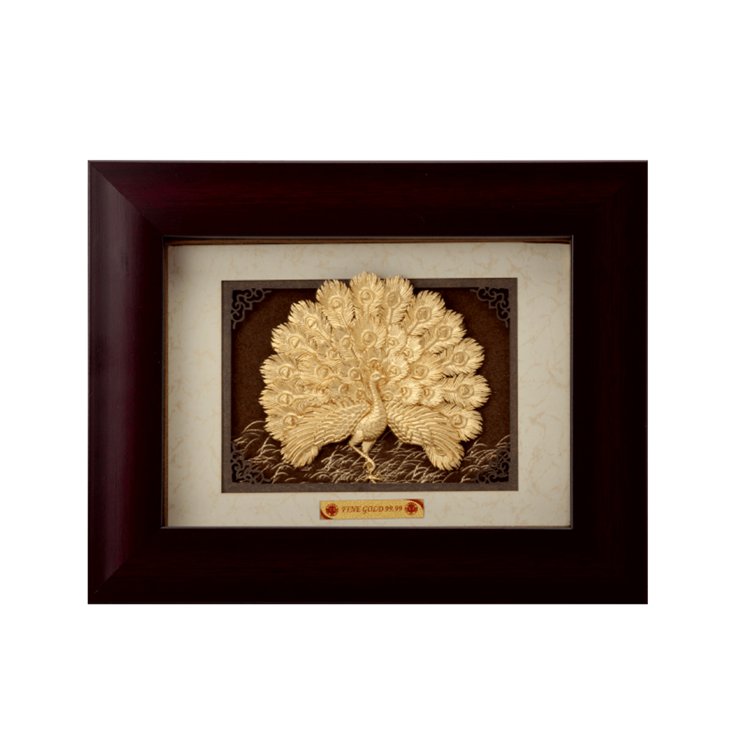 Dancing Peacock Frame